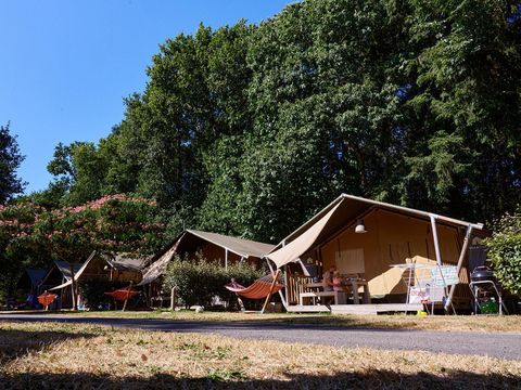 TENTE TOILE ET BOIS 6 personnes - Nomade