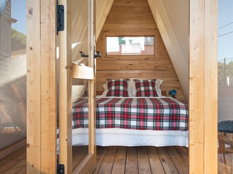 TENTE TOILE ET BOIS 2 personnes - Glamping Tipi Pinar