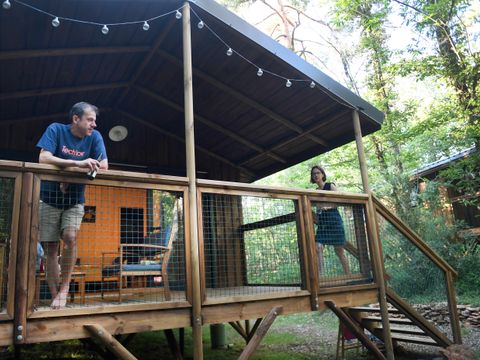 BUNGALOW 6 personnes - Cabane lodge Cape Town avec sanitaires