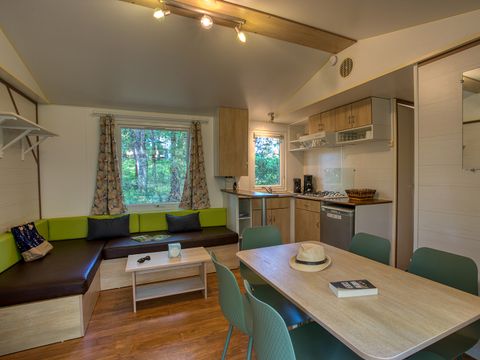 MOBILHOME 7 personnes - Mobil home FAMILIAL 6 pers