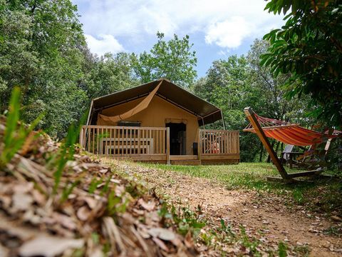 TENTE TOILE ET BOIS 6 personnes - Bois