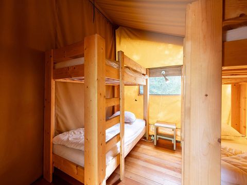 TENTE TOILE ET BOIS 6 personnes - Bois