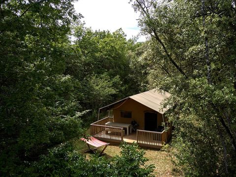 TENTE TOILE ET BOIS 6 personnes - Bois
