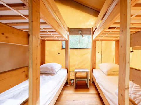 TENTE TOILE ET BOIS 6 personnes - Bois