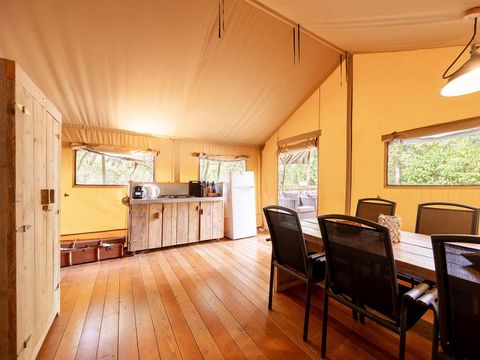 TENTE TOILE ET BOIS 6 personnes - Bois