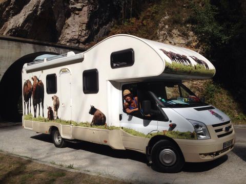 Emplacement - Aire camping-car 35-50 m² 1/6 pers