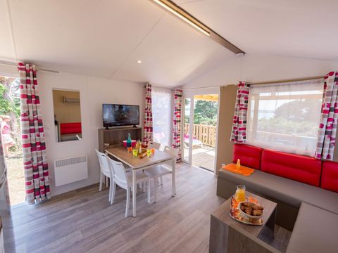 MOBILHOME 4 personnes - 5 SOLEILS - Vue Mer