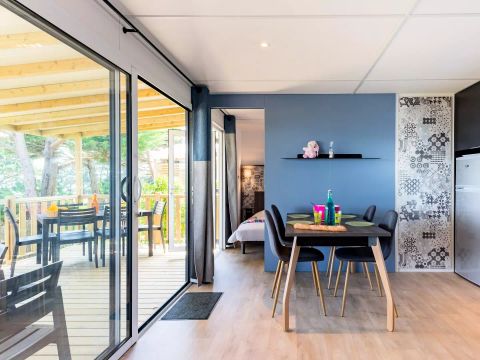 MOBILHOME 6 personnes - Mobil-home 4 Pièces 6 Personnes + TV - 4 soleils
