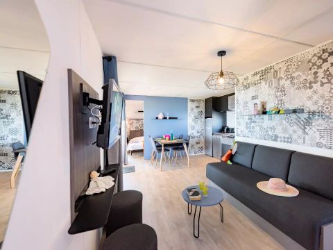 MOBILHOME 6 personnes - Mobil-home 4 Pièces 6 Personnes + TV - 4 soleils
