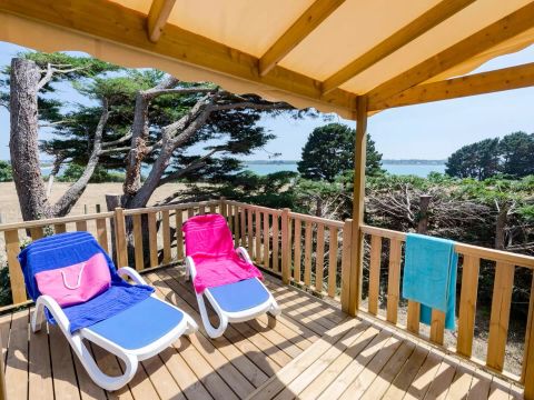 MOBILHOME 4 personnes - Premium Vue Mer 3 Pièces 4 Personnes + TV