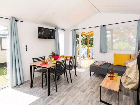MOBILHOME 4 personnes - Premium Vue Mer 3 Pièces 4 Personnes + TV
