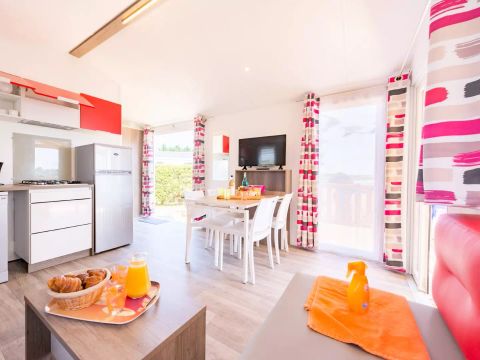 MOBILHOME 4 personnes - Premium Vue Mer 3 Pièces 4 Personnes + TV