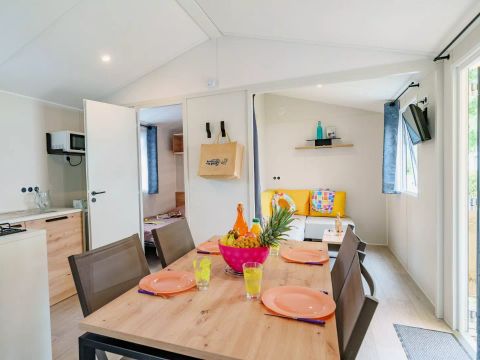 MOBILHOME 4 personnes - 3 Pièces 4 Personnes + TV - 3 soleils