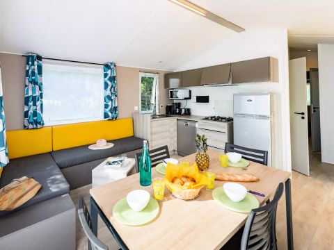 MOBILHOME 4 personnes - 3 Pièces 4 Personnes + TV - 4 soleils