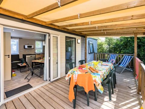 MOBILHOME 6 personnes - 4 Pièces 6 Personnes + TV - 4 soleils