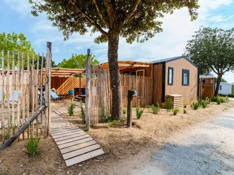 MOBILHOME 4 personnes - Premium Côté Sable 3 Pièces 4 Personnes + TV