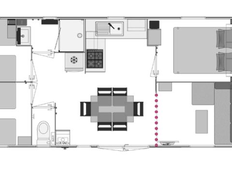MOBILHOME 6 personnes - Occitanie 6