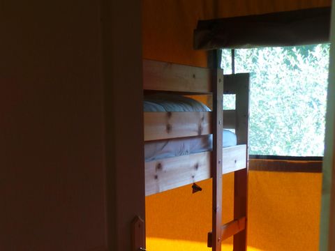 Tente en toile et en bois 4 personnes - SAFARI DELUXE