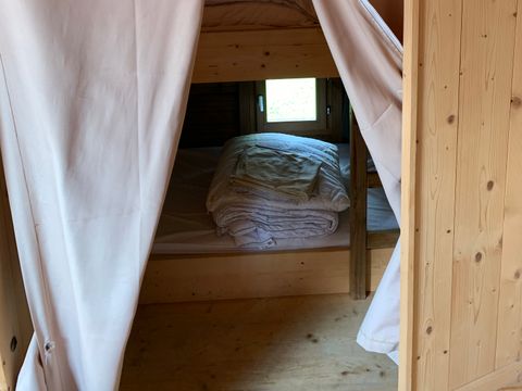 Tente en toile et en bois 4 personnes - Trappeur