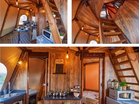 Hébergement 4 personnes - Indienne Tipi Home