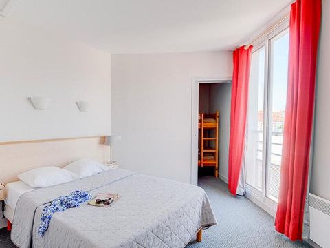 APPARTEMENT 6 personnes - 2 pièces cabine 6 personnes vue mer