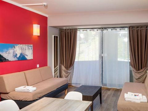 STUDIO 4 personnes - Sans balcon (Séjour + Petit-déjeuner)