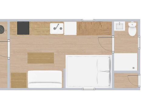 BUNGALOW 4 personnes - Pod Junior