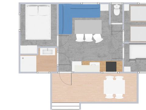 MOBILHOME 6 personnes - Sun Family