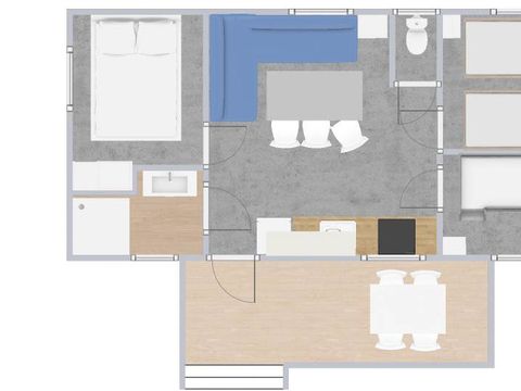 MOBILHOME 6 personnes - Sun Family