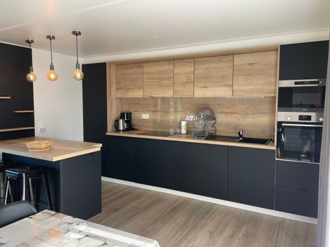 Mobilhome 6 personnes - COSY ECOLODGE - DF17 - 3 chambres - CLIM - PISCINE/JACUZZI - WIFI - 2 TERRASSES
