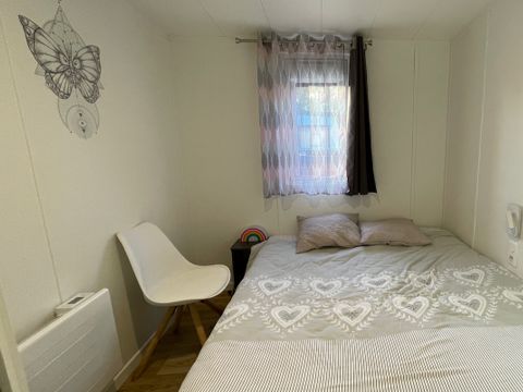 Mobilhome 8 personnes - ECOLODGE FAMILIAL - DF31 - 3 chambres - 2 salles de bain - CLIM - WIFI - PISCINE/JACUZZI - 2 TERRASSES