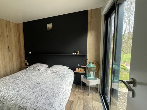 Mobilhome 6 personnes - ECOLODGE OMBRAGE ET AU CALME - DF25 - 3 chambres - 1 salle de bain - TERRASSE - WIFI