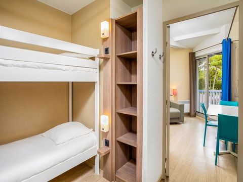 APPARTEMENT 6 personnes - Vue Parc 3P6 (Séjour + Petit-déjeuner)