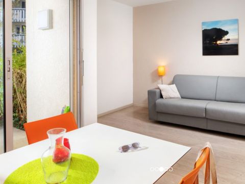 APPARTEMENT 4 personnes - 2 Pièces 4 personnes vue parc
