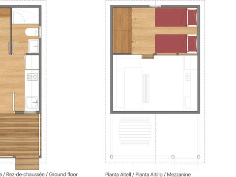 BUNGALOW 4 personnes - PLETA  ARAN