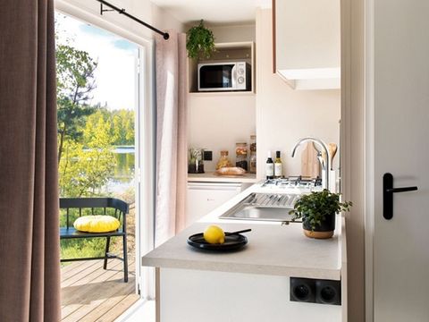 MOBILHOME 6 personnes - Rivièra 2 chambres petite vue mer