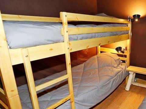 TENTE TOILE ET BOIS 5 personnes - Tente Lodge Robinson