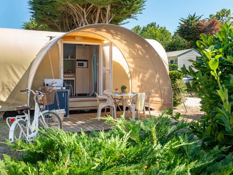 BUNGALOW TOILÉ 4 personnes - Confort Tente 2 chambres (sans sanitaires)