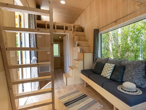 HÉBERGEMENT INSOLITE 4 personnes - Tiny House PREMIUM 2 chambres
