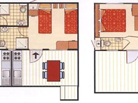 MOBILHOME 2 personnes - Mobilhome 2 personnes