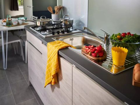 MOBILHOME 6 personnes - Cottage 3 Pièces 4/6 Personnes Climatisé + TV