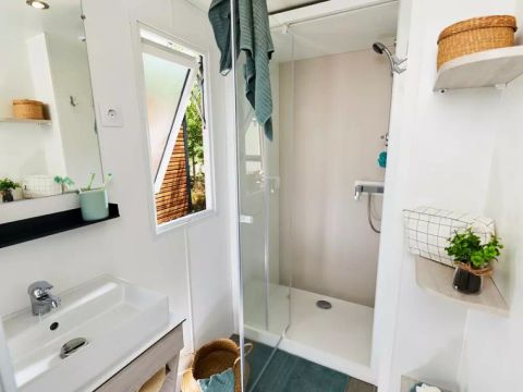 Mobilhome 5 personnes - Cottage 3 Pièces 4/5 Personnes Climatisé + TV