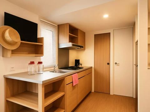 Mobilhome 5 personnes - Cottage 3 Pièces 4/5 Personnes Climatisé + TV