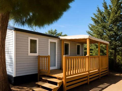 Mobilhome 5 personnes - Cottage 3 Pièces 4/5 Personnes Climatisé + TV