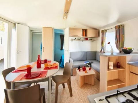 MOBILHOME 6 personnes - Cottage 4 Pièces 6 Personnes Climatisé + TV
