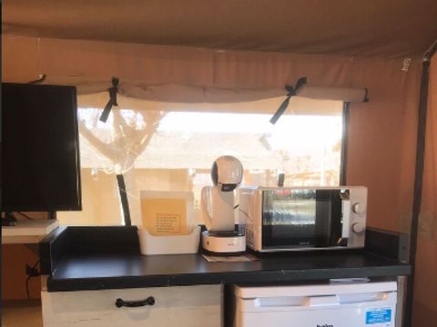 TENTE TOILE ET BOIS 2 personnes - SAFARI