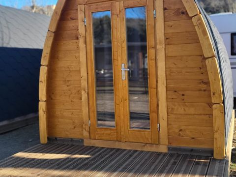 TENTE TOILE ET BOIS 2 personnes - POD