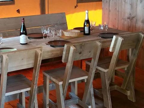 TENTE TOILE ET BOIS 5 personnes - Safari