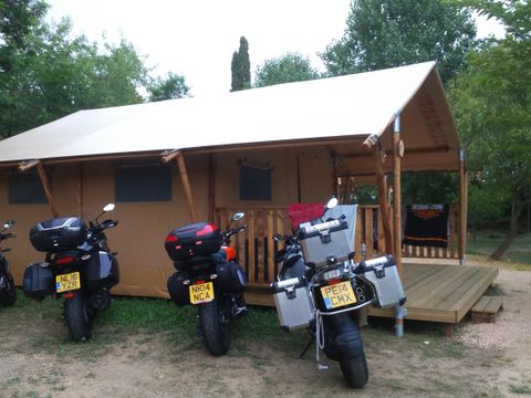 TENTE TOILE ET BOIS 5 personnes - Safari