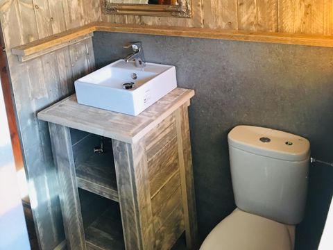 TENTE TOILE ET BOIS 5 personnes - Safari